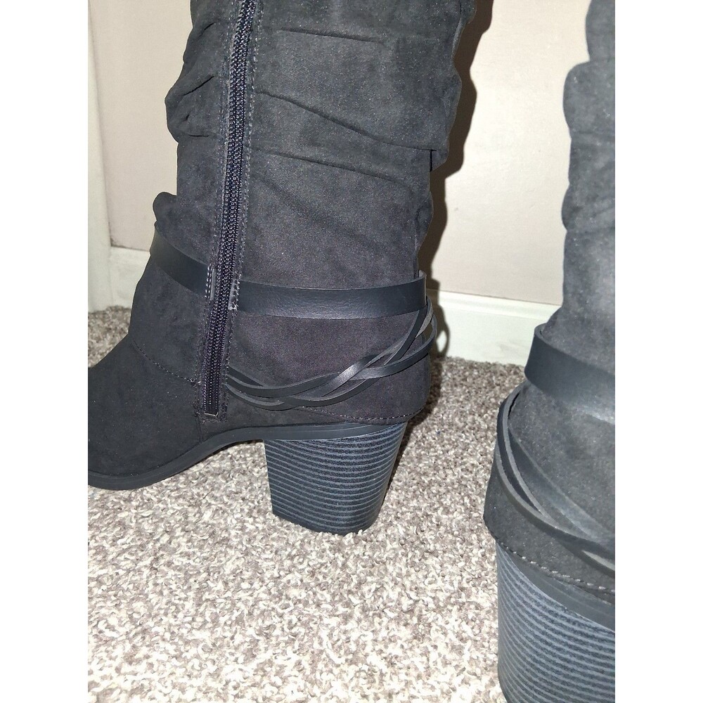 NEW! Women's Blowfish Malibu Carey Zip Boots, Black Size 11M - Picture 7 of 12